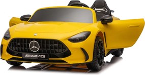 LEAN CARS Autobatéria Mercedes GT63 AMG DK-GT63 24V LCD Yellow
