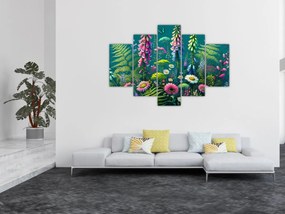 Obraz - Lúčne kvety (150x105 cm)