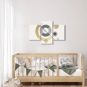 Obraz - Geometrické tvary N⁰2 (90x60 cm)