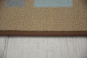 styldomova Detský hnedý koberec protišmykový LOKO líška