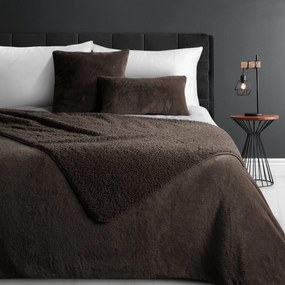 PREHOZ NA POSTEĽ NINA 220X240 CM TMAVOHNEDÝ