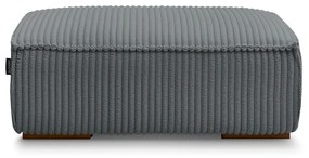 Tmavosivá menčestrová podnožka Chelsea – Bobochic Paris