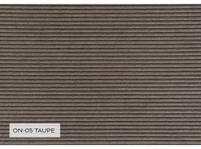 Hnedá menčestrová rozkladacia rohová pohovka (ľavý roh) Lofty Lilly – Miuform