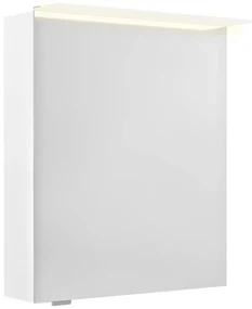 Sapho Sapho, LINEX galérka s LED osvetlením, 60x70x15cm, ľavá/pravá. biela, LX060-0030