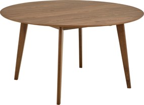 XXXLutz JEDÁLENSKÝ STÔL, orech, kaučukové drevo, farba vlašského orecha, 140/140/76 cm MID.YOU - Stoly - 001749049816