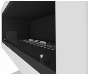 InFire - BIO krb 82,5x78 cm 3kW biela