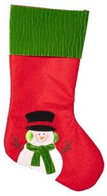 DECOLED Vianočná pančucha so snehuliakom, 50 cm