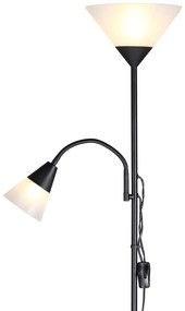 InternetovaZahrada Stojacia lampa Alissa - čierna