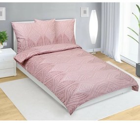 Bellatex Saténové prestieradlo Ornamentstaroružový , 140 x 200 cm, 70 x 90 cm, 140 x 200 cm, 70 x 90 cm