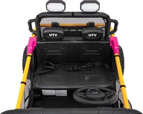 Elektrické autíčko Buggy UTV SPEED ružové