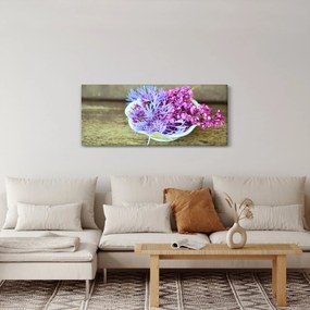 Obraz dekorácie s levanduľou (120x50 cm)