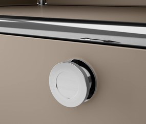 Kovový nočný stolík s 1 zásuvkou »CN3«