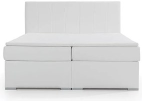 Posteľ Boxspring Boleria 200x180, čierna (látka - bb 02)