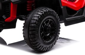 LEAN CARS S618 Červené auto na batérie 4x4