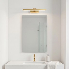Toolight APP1864-1W, kúpeľňové LED svietidlo, 600 mm, brúsená oceľ, OSW-66020