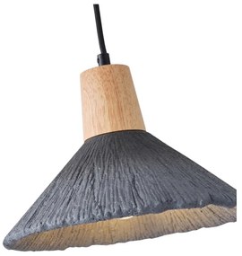 Luster na lanku 1xE27/15W/230V šedá