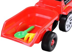 Traktor s prívesom Jokomisiada ZA3746 - červený