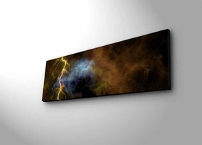 Obraz s LED osvetlením NOČNÝ BLESK 53 30 x 90 cm