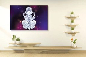 Obraz budhistický Ganéš - 90x60