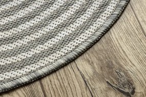 Koberec ORGANIC 1835 geometrický, krémový / sivý