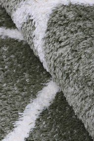Koberec Boho 613 GREEN/CREAM rozmery koberec: 80x150 cm