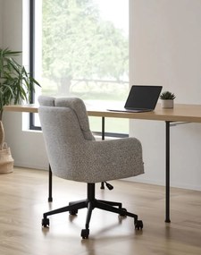 Kancelárska stolička Aria, sivá