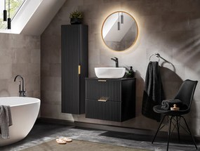 Skříňka pod umyvadlo Casad 120 cm černá