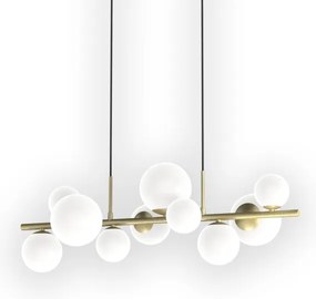 ONLI - Luster na lanku PALOMA 10xG9/10W/230V zlatá