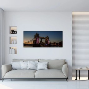 Obraz - Tower bridge (120x50 cm)