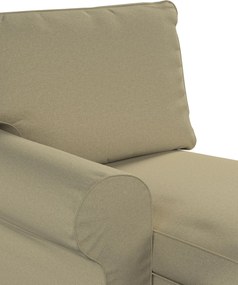Poťah na ležadlo Ektorp (ľavé) farba produktu zelená látka zapletaná