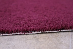 Vopi, Metrážny koberec Eton fialový 48 - neúčtujeme odrezky z role, na mieru, šíře 1,33m,1m,2m,3m,4m,na mieru, neúčtujeme odrezky, fialová, filc, kancelária