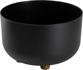 PLASTOVÝ KVETINÁČ TERRA 27X17 CM ČIERNA