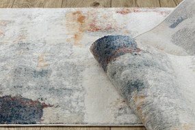 Koberec / behúň DISTIN 0144B biely / ružový / púdrový