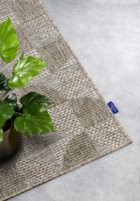 Villeroy & Boch, Kusový koberec Villeroy & Boch 106078 Brown – na von aj na doma, 155x230, hnedá, chodba / predsieň