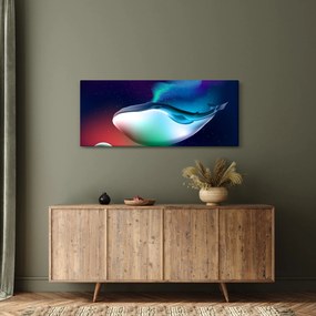 Obraz - Vesmírna veľryba (120x50 cm)