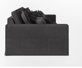 Čierna pohovka 236 cm Nora – Ropez