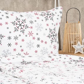 4Home Bavlnené obliečky Snowflakes, 140 x 200 cm, 70 x 90 cm