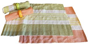 Praktický set prestierania 32x47 cm s obrúskom 40x40 cm FOOD Farba: Oranžová