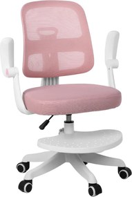 Detská rastúca stolička Neoseat JUNI 013 — látka, ružová