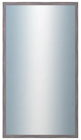 DANTIK - Zrkadlo v rámu, rozmer s rámom 50x90 cm z lišty KASSETTE tmavošedá (3056)