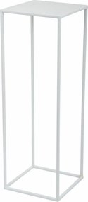 STOJAN NA KVETINÁČ SIMPLE 70X24X24 CM BIELA