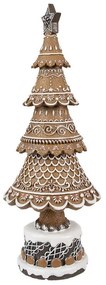 Dekorácia vianočný perníkový stromček Gingerbread Tree - Ø 16*42 cm