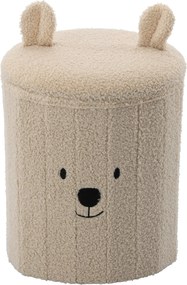 CH Taburetka s úložným priestorom Macko - béžová