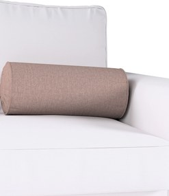 Valcový vankúš so záhybmi farba produktu ružová látka zapletaná