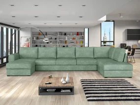 Sedacia súprava Szafran Large, Dostupné poťahy: Coral 55, Strana: Pravá - U