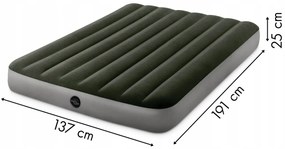 Intex Nafukovací matrac 4778 - pre 2 osoby s pumpou