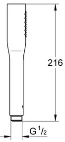 GROHE 27367000 - Ručná sprcha EUPHORIA COSMOPOLITAN Stick lesklý chróm