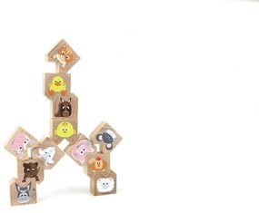 Milaniwood - Drevená balančná hra - domáce zvieratká