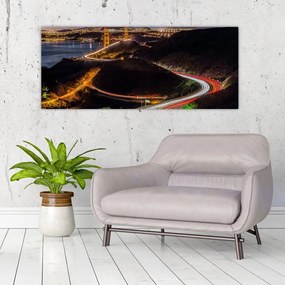 Obraz - Golden Gate Bridge (120x50 cm)