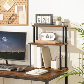 Stolní kuchyňský regál Vasagle Felaro 38 cm černý/hnědý